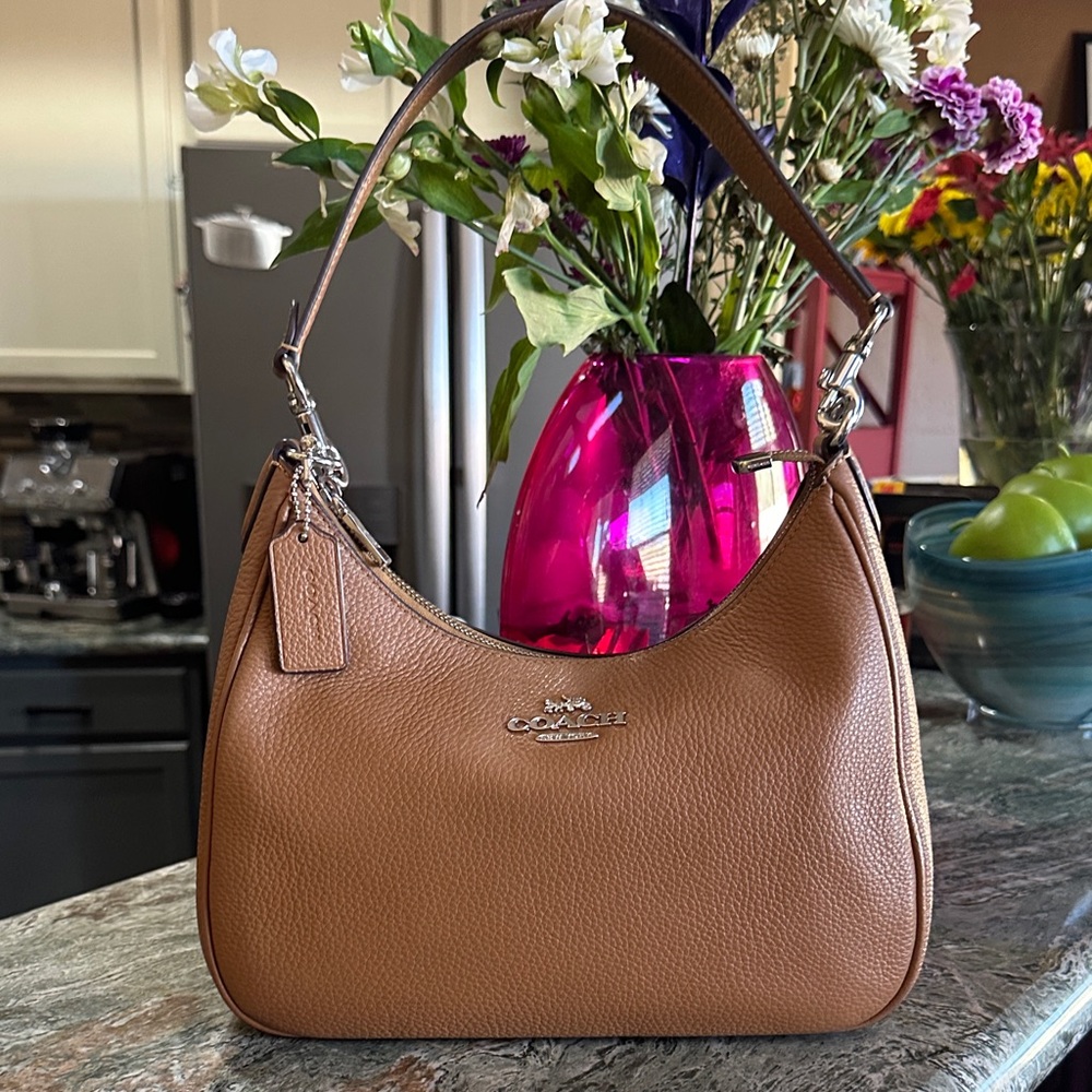 Coach Brown Leather Shoulder Bag